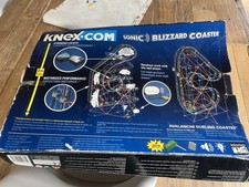 KNEX SONIC BLIZZARD ROLLER COASTER RARE 1.07 Metres Tall Speaker 2 Cars Motor