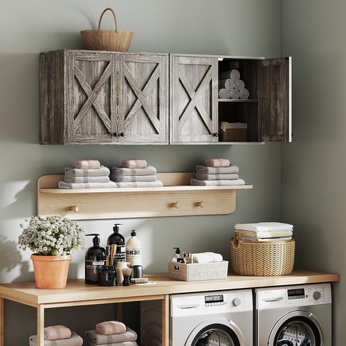 Wall mounted storage cabinet - mounted,
