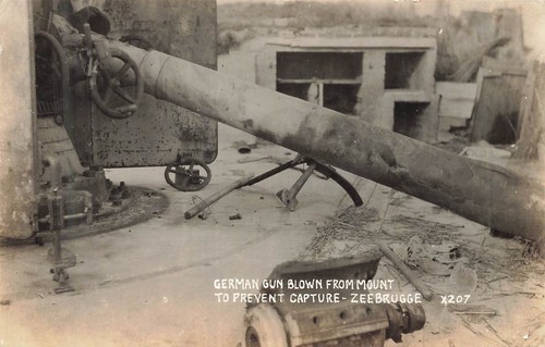 Ww1 german gun - ww1, destroyed