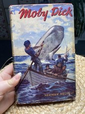 Vintage Moby Dick Book By Herman Melville Circa 1950 Regent Classics