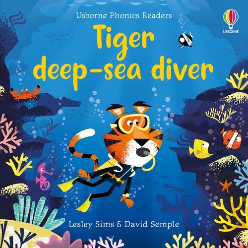 Tiger deep sea diver phonics - deep-sea, (phonics