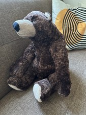 Ikea KLAPPAR NALLE Soft Toy Brown Bear Medium 34cm/13 1/2” with tags