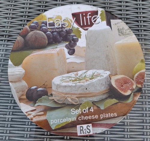 Porcelain cheese plates set - cheese,