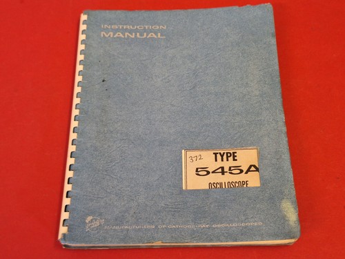 Tektronix 545a oscilloscope - 545a, ~