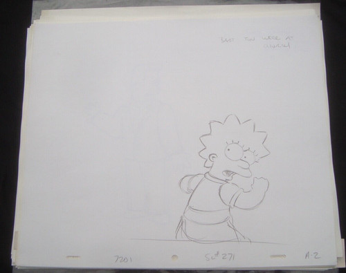 The simpsons animation - the,