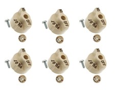 6 x ROBERTSHAW U7000 FRYER GAS