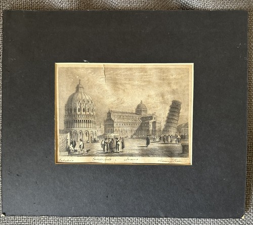 Antique 1830s steel engraving - antique,