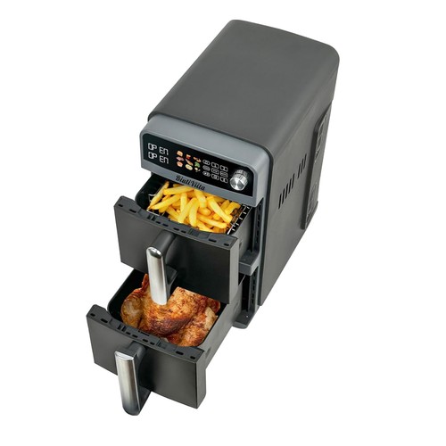 Dual basket 10l air fryer - basket,