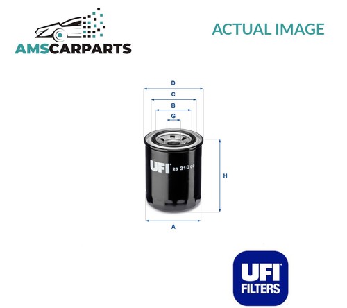 Engine oil filter 2321000 - 2321000, ufi