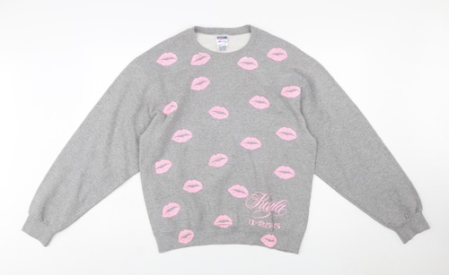 Jerzees womens grey pink - grey,