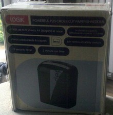 Logic P25 Cross cut paper shredder