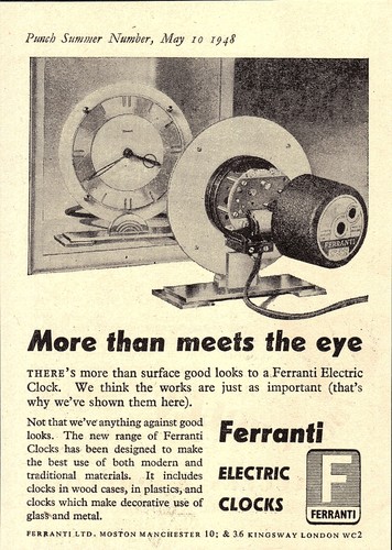 Vintage 1948 advert ferranti - 1948, 'ferranti'