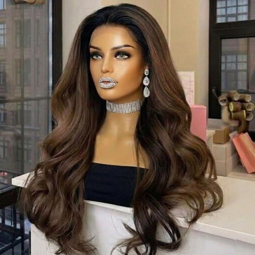 Long wavy glue - glue, lace