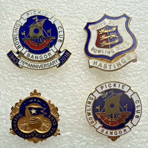 Bowling club badges irish - badges,