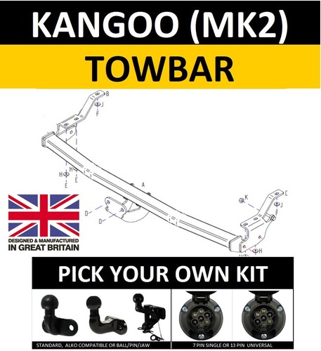 Towbar for renault - for, van