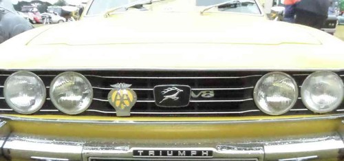 Triumph bonnet grille - triumph,