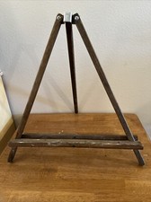 Vintage 1950’s Grumbacher Wood Table Top Easel Adjustable Artist Studio Display