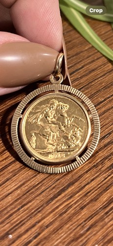 1912 british gold sovereign - british, in