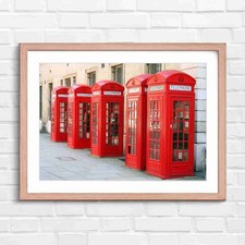 Iconic red telephone booth - iconic,