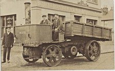 Strood. Steam Tipper Truck at