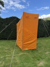 Vintage camping 1960s Bukta ’Buxsana’ Orange toilet/shower tent