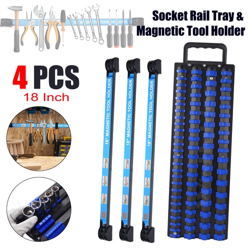 4pcs socket rail tray magnetic - 4pcs,