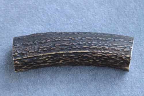 Real red deer antler piece - red, /
