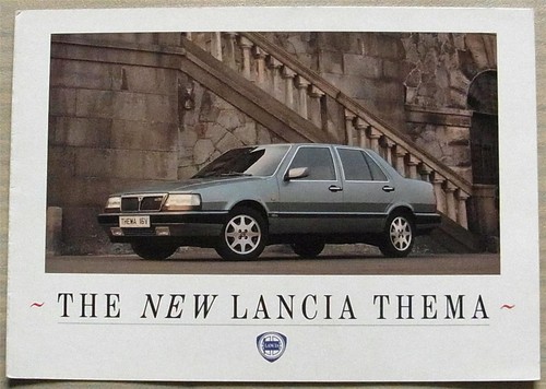 Lancia thema car sales - thema, leaflet
