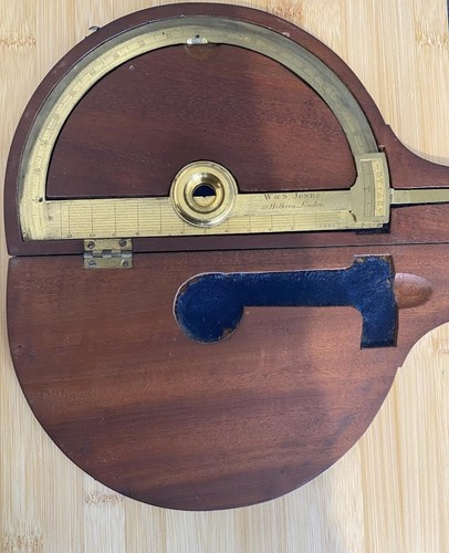 Antique s jones brass - s,