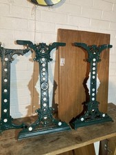 Antique Cast Iron Garden Conservatory Table Project Victoriana Design