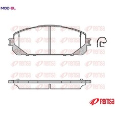 BRAKE PAD SET DISC BRAKE