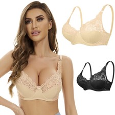Soft Cup Plus Size Bra Womens