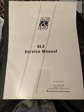 Allen And Heath Gl Three Service Manual
