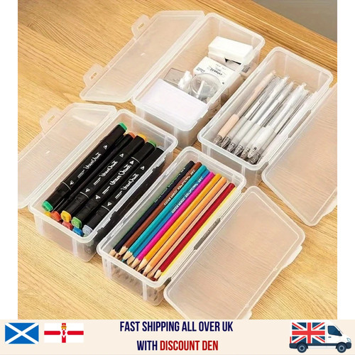 Clear plastic storage boxes - plastic,