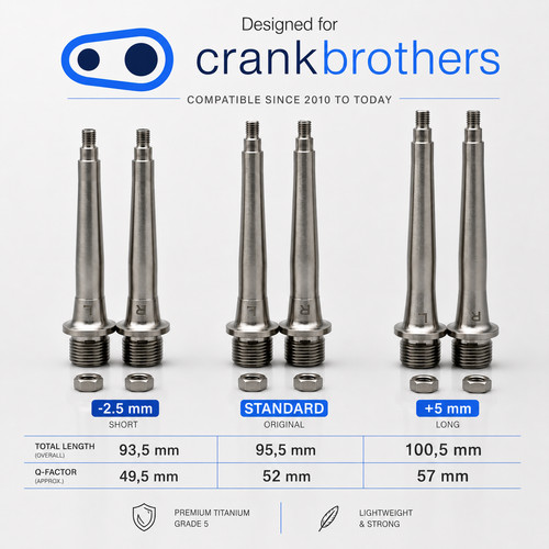 Crankbrothers titanium pedal - crankbrothers,