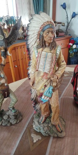 American indian chief hunter - indian,