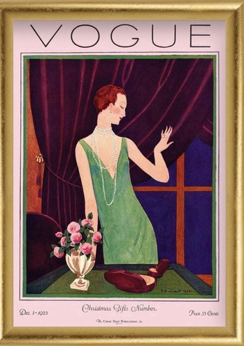 Vogue vintage cover wall art - vintage,