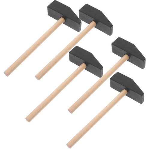 Kids mini wooden mallet - wooden,