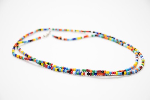 Multi color beaded - 20",
