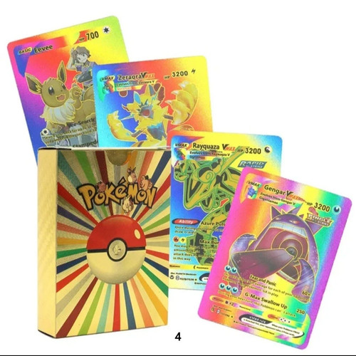 55pcs pokemon card - card, gold