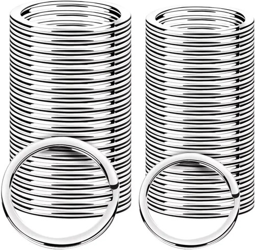 100 25mm nickel plated - 25mm, steel
