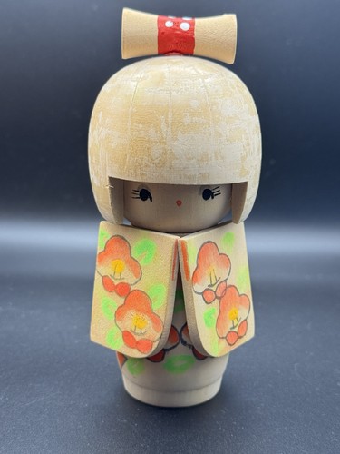 Wooden kokeshi doll - wooden,