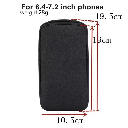 Universal neoprene pouch phone - neoprene,