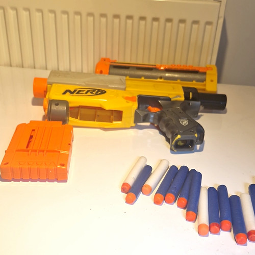 Nerf spring powered - spring, dart