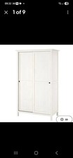 Hemnes Sliding Wardrobe White