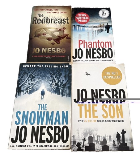 Nesbo books bundle 4 - jo,