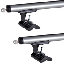 Complete Roof Rack Bars M0015 Aero 140cm(Pair of) For Peugeot Bipper Van 2008-20