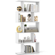 5-Tier Bookshelf Geometric