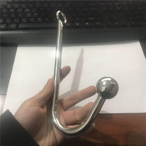 Stainless steel sex hook - sex, plug