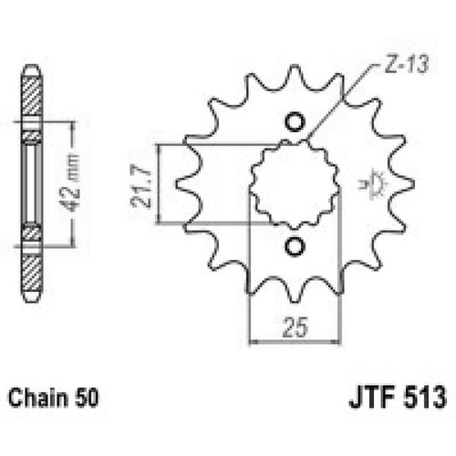 Sprocket 18 cushioned - sprocket, jt